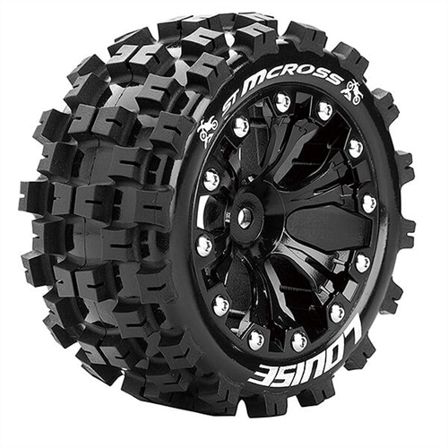 LOUISE RC ST-MCROSS 1/10 SOFT BEARING/BLACK GP JATO 2WD FR